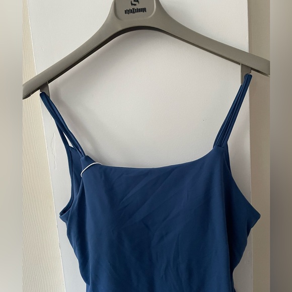 Halara SoftlyZero™ Plush Double Straps Active Dress size medium blue - Picture 3 of 10